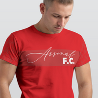 Arsenal FC 25/26 Home Kit Inspired Unisex Basic T-shirt