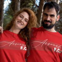 Arsenal FC 25/26 Home Kit Inspired Unisex Basic T-shirt