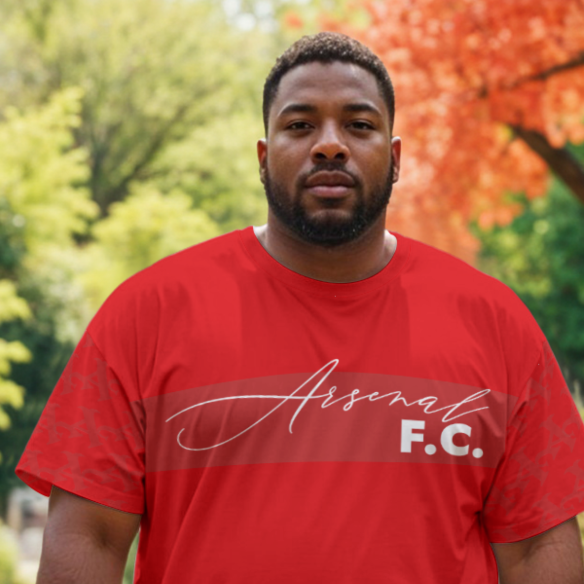 Arsenal FC 25/26 Home Kit Inspired Unisex Basic T-shirt