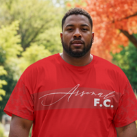 Arsenal FC 25/26 Home Kit Inspired Unisex Basic T-shirt