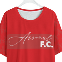 Arsenal FC 25/26 Home Kit Inspired Unisex Basic T-shirt