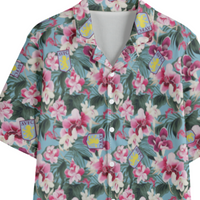 Aston Villa FC 25/26 Team-Inspired Unisex Cotton-Blend Hawaiian Shirt