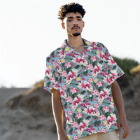 Aston Villa FC 25/26 Team-Inspired Unisex Cotton-Blend Hawaiian Shirt