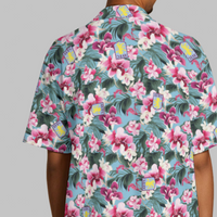 Aston Villa FC 25/26 Team-Inspired Unisex Cotton-Blend Hawaiian Shirt