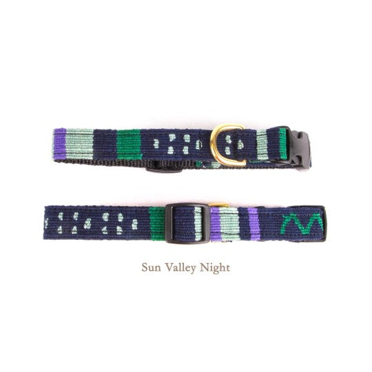 ATWCW Sun Valley Night - Mayan Artisan-Handmade Dog Collars