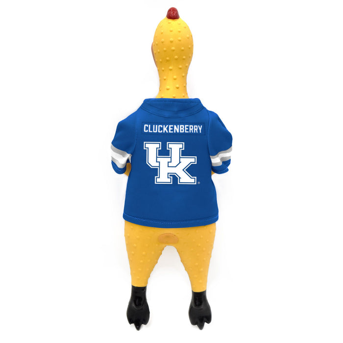 KY Wildcats Rubber Chicken Pet Toy
