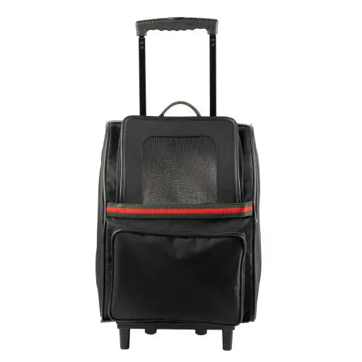 Rio Traveler Black with Stripe - Bag on Wheels