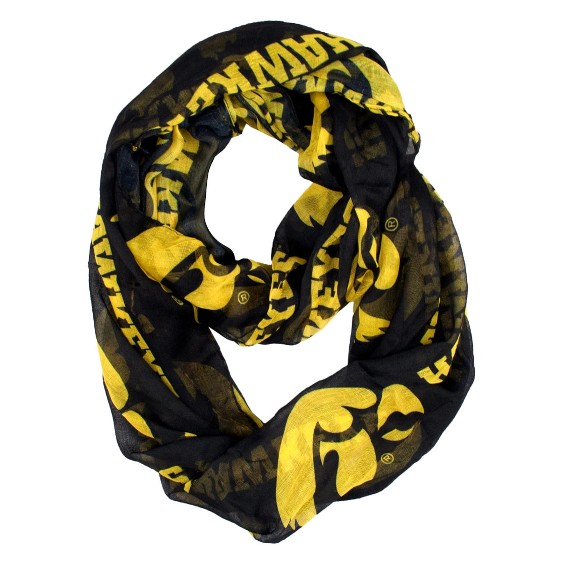 IA Hawkeyes Infinity Scarf