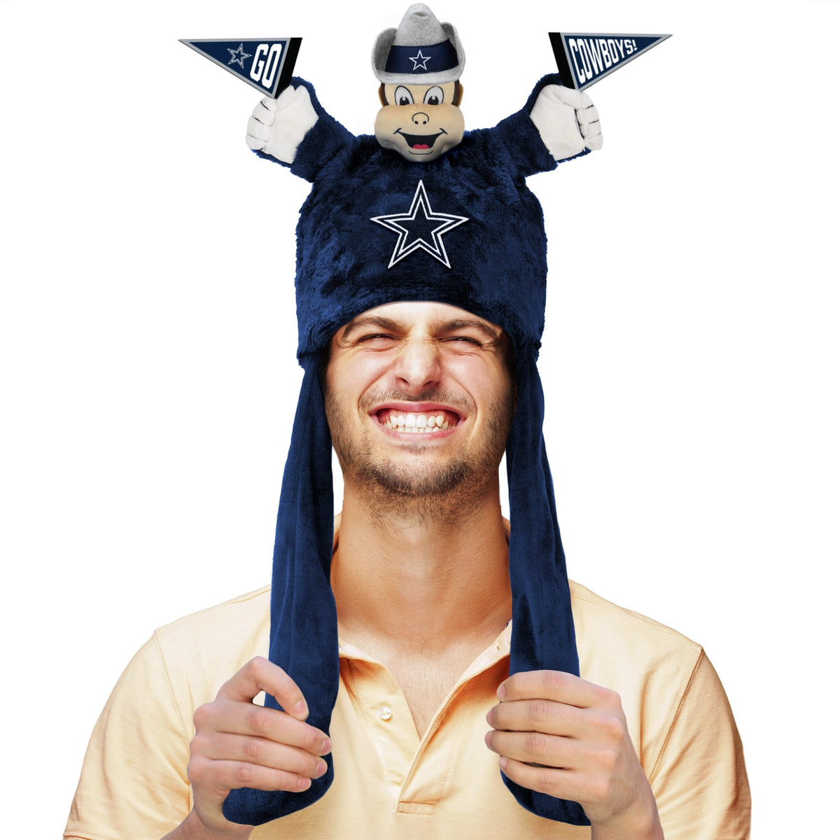 Dallas Cowboys Mascot Cheering Sidekick Hat