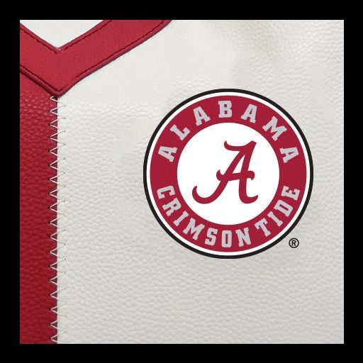 AL Crimson Tide Pebble Split Hobo Handbag