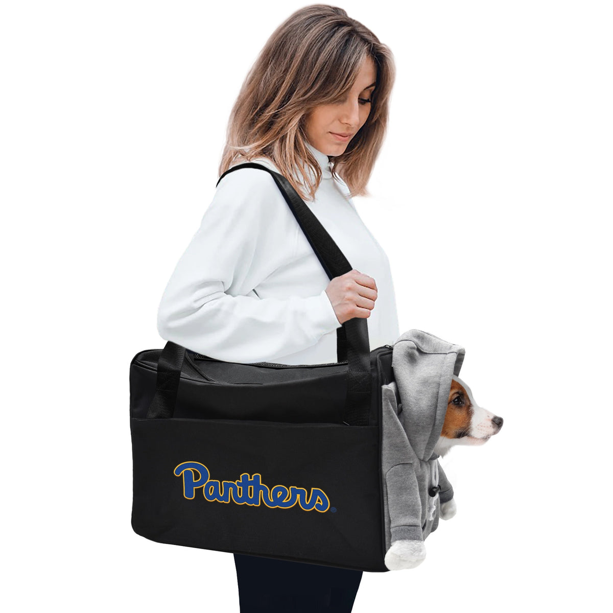 Pittsburgh Panthers Furry Fan Pet Carrier