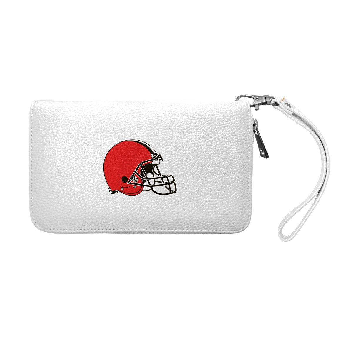 Cleveland Browns Zip Organizer Wallet Pebble