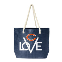 Chicago Bears Love Tote