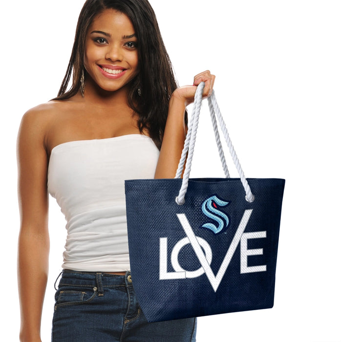 Seattle Kraken Love Tote