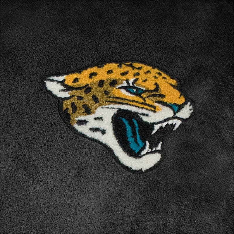 Jacksonville Jaguars Fur Trim Poncho