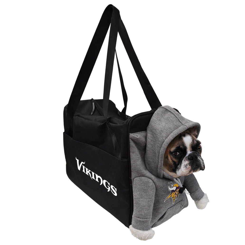 Minnesota Vikings Furry Fan Pet Carrier