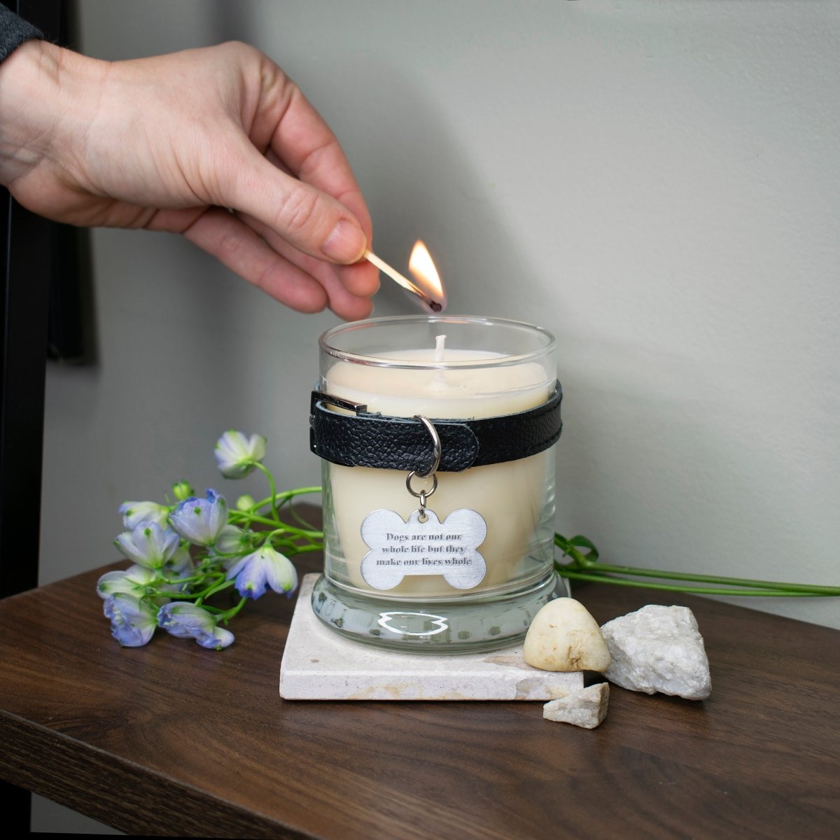 Black Belt with Dog’s Life Tag Jar Candle