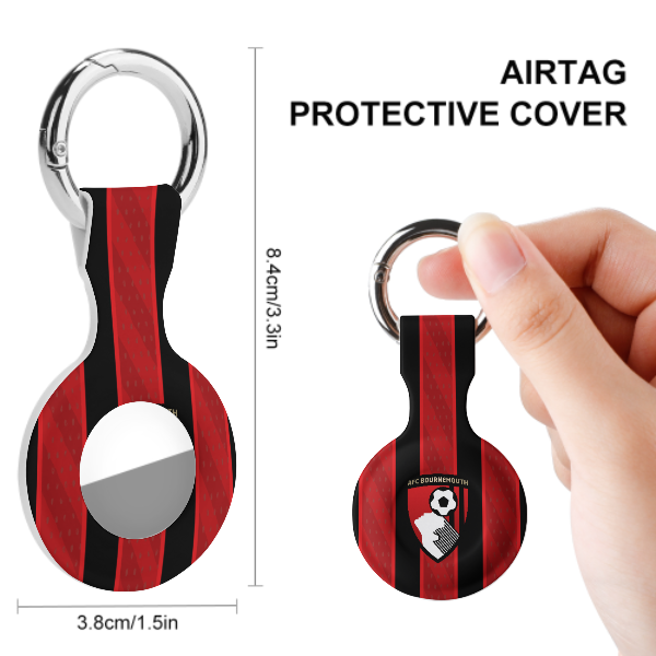 AFC Bournemouth 25/26 Home Kit-Inspired Protective Case for Air Tag