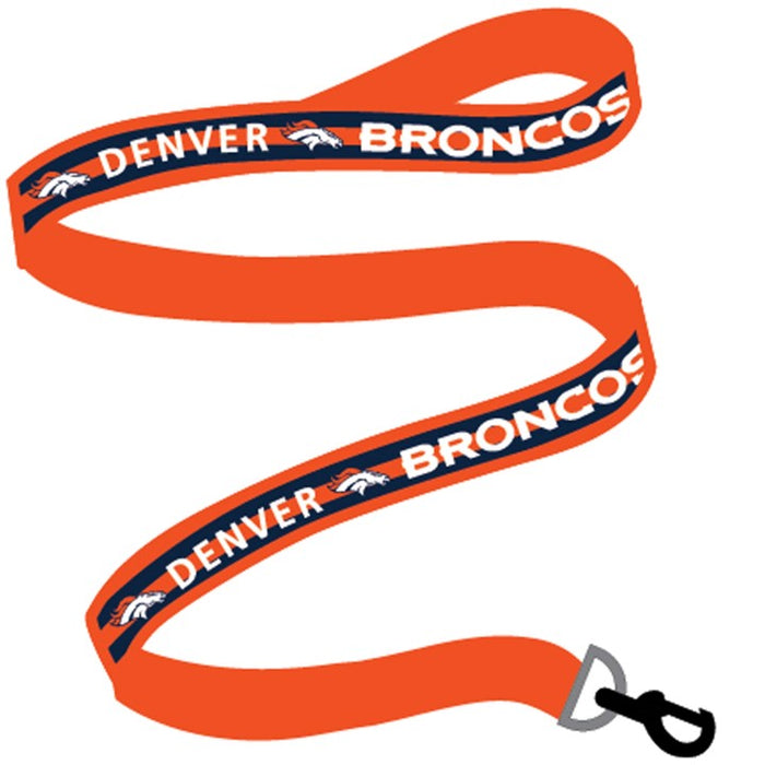 Denver Broncos Dog Satin Collar or Leash