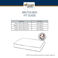 Brutus Tuff Pet Napper Heavy Duty Dog Bed
