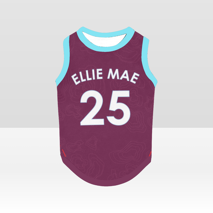 Burnley FC 25/26 Home Kit Inspired Personalized Tank