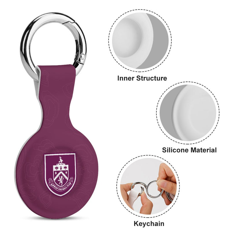 Burnley FC 25/26 Home Kit-Inspired Protective Case for Air Tag