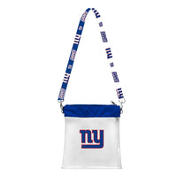 New York Giants Clear Pattern Strap Bag