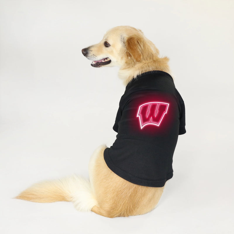 WI Badgers Neon Tee Shirt