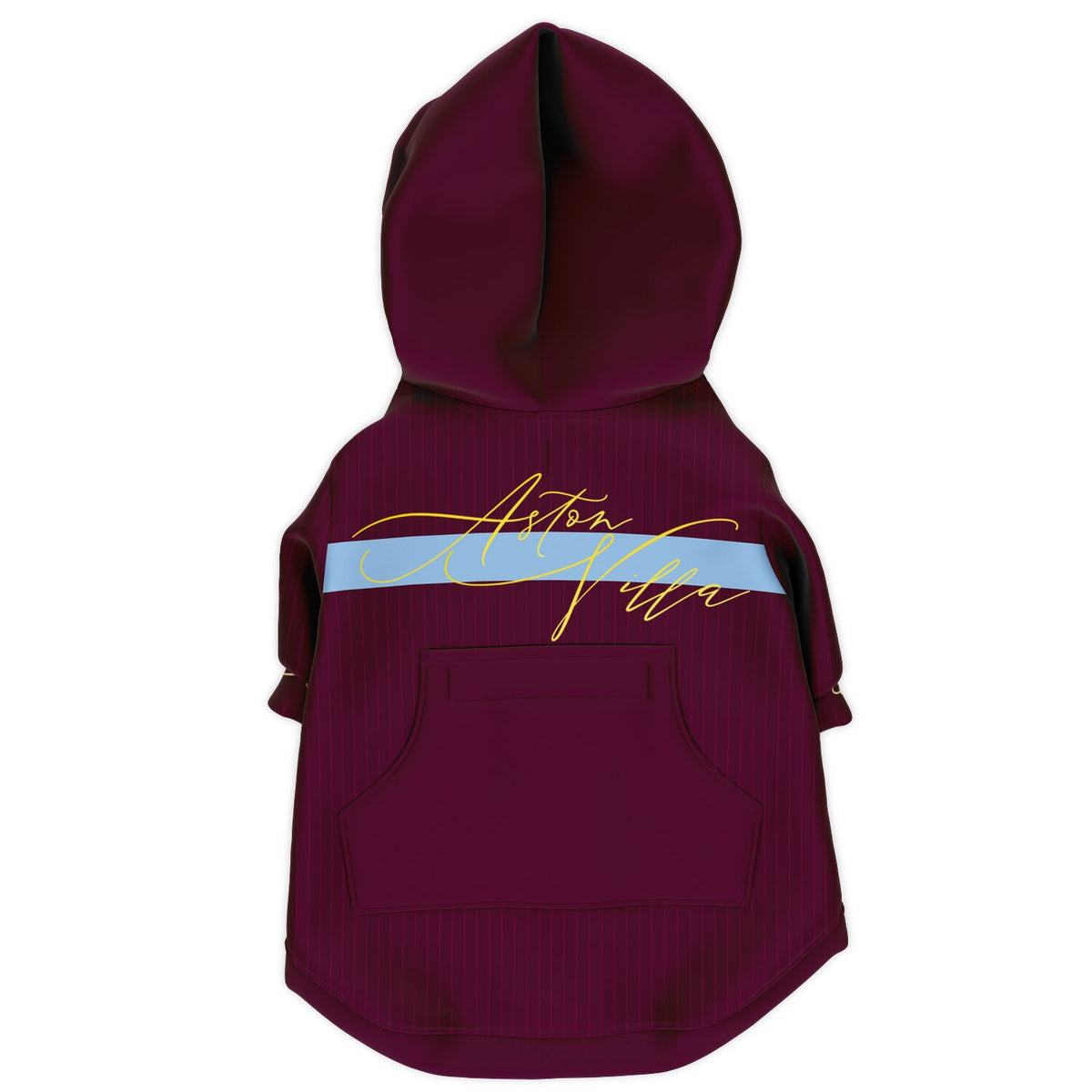 Aston Villa FC 25/26 Kit-Inspired Zip Hoodie