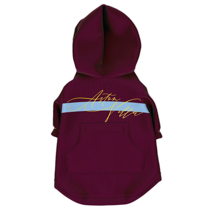 Aston Villa FC 25/26 Kit-Inspired Zip Hoodie