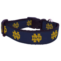 Notre Dame Fightin' Irish Nylon Dog Collar or Leash