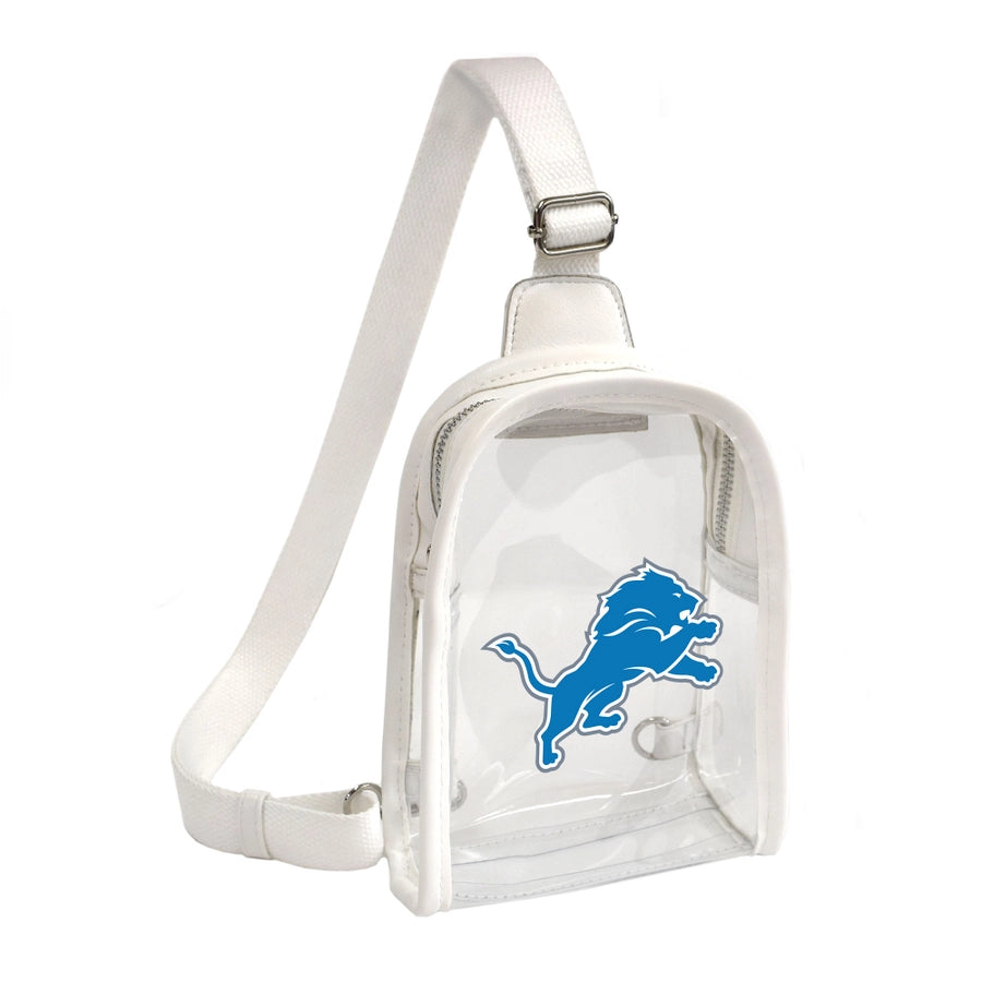 Detroit Lions Clear Mini Sling