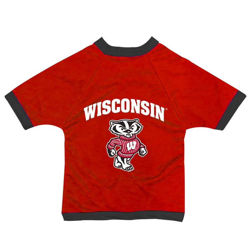 WI Badgers Pet Mesh Shirt