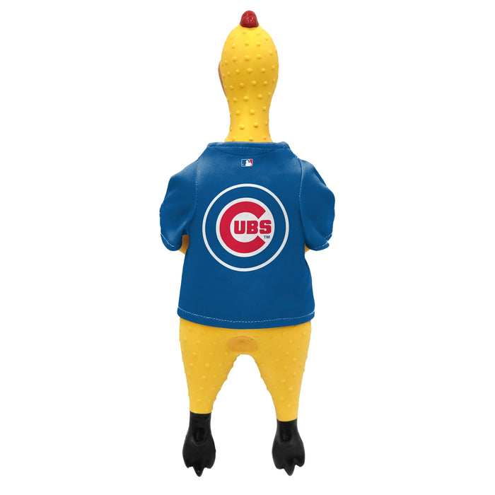 Chicago Cubs Rubber Chicken Pet Toy