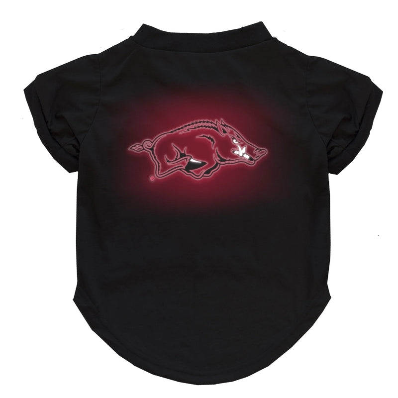 AR Razorbacks Neon Tee Shirt