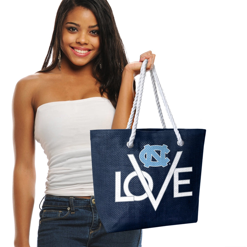 NC Tar Heels Love Tote