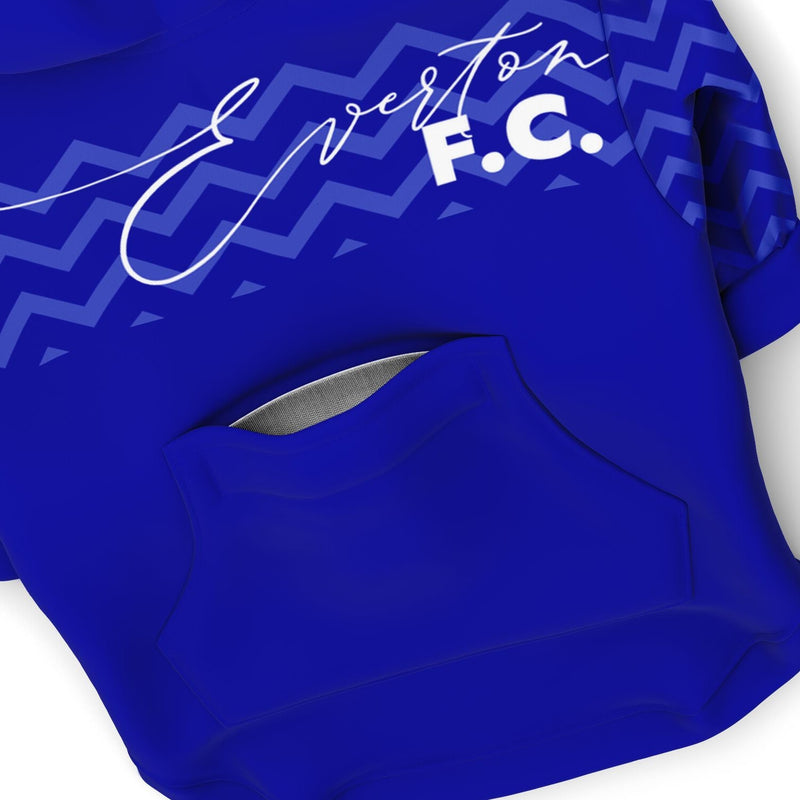 Everton FC 25/26 Kit-Inspired Zip Hoodie