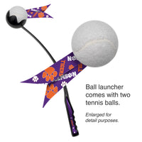 Clemson Tigers Pet Ball Launcher Toy