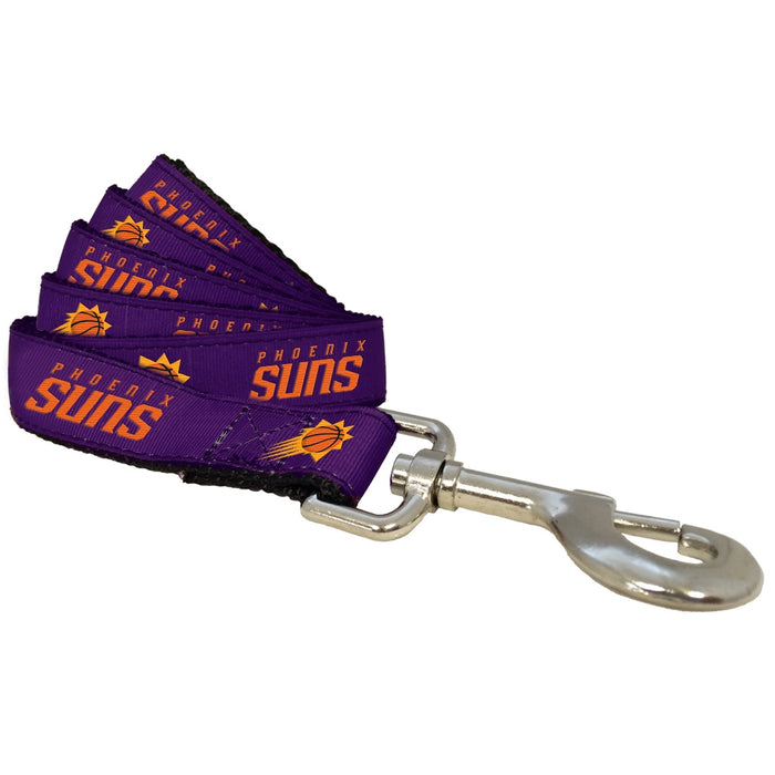 Phoenix Suns Nylon Dog Collar and Leash