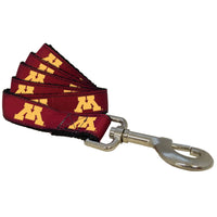 MN Golden Gophers Nylon Dog Collar or Leash