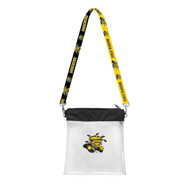 Wichita State Shockers Clear Pattern Strap Bag