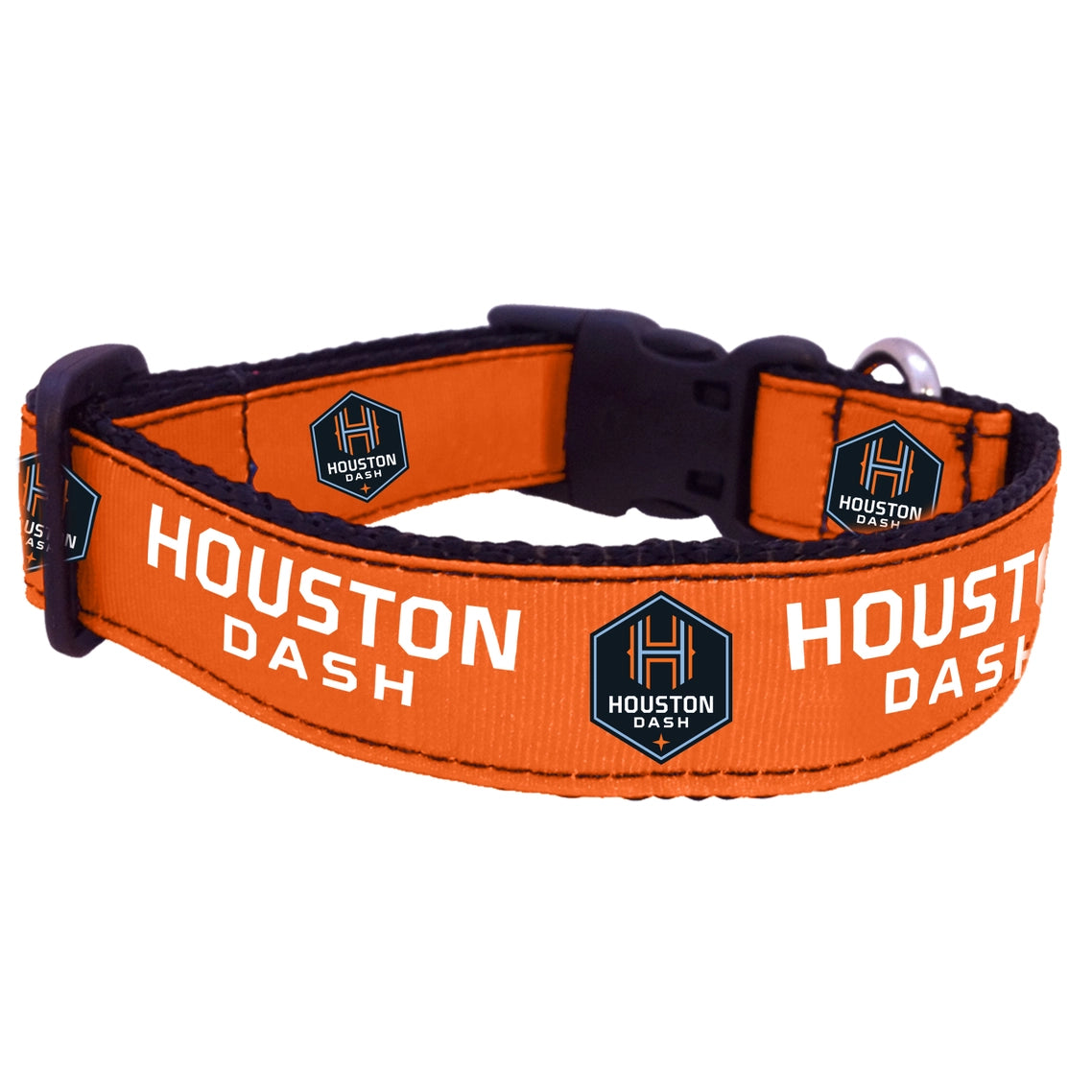 Houston Dash FC Dog Collar or Leash