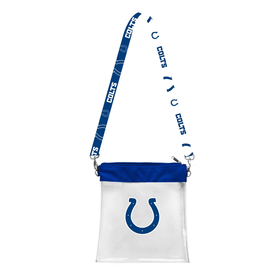 Indianapolis Colts Clear Pattern Strap Bag