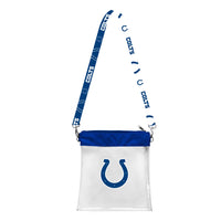 Indianapolis Colts Clear Pattern Strap Bag