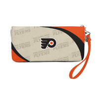 Philadelphia Flyers Curve Zip Organizer Wallet