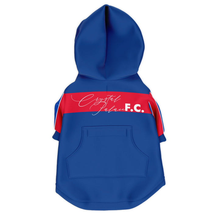 Crystal Palace FC 25/26 Home Kit inspired Pet Zip Hoodies