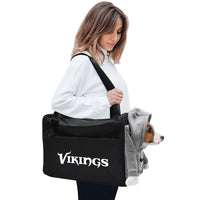 Minnesota Vikings Furry Fan Pet Carrier