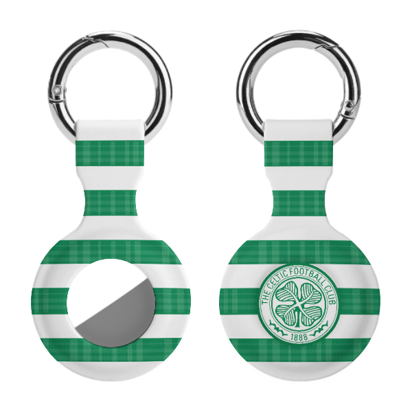 Celtic FC 25/26 Home Kit-Inspired Protective Case for Air Tag