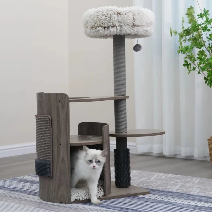 Cullen Arc Modern Multi-Activity Handmade Cat Tower