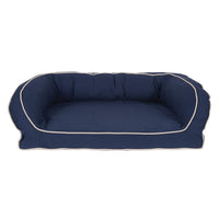 Classic Canvas Bolster Dog Bed